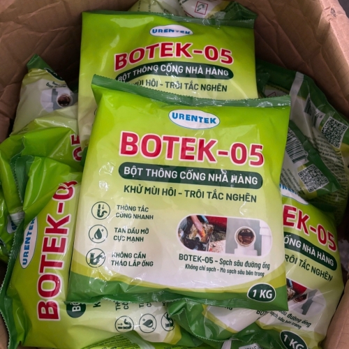 BOTEK 05 - Giải pháp xử lý tắc nghẽn đường ống cho nhà hàng